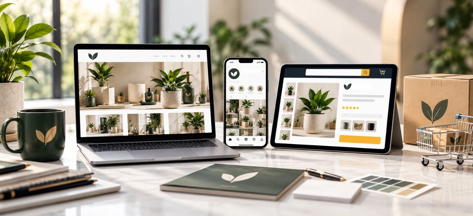 Brand Strategy for Consistent Website & Marketplace Identity